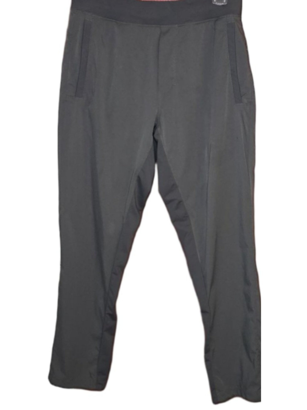 Lululemon Mens Pants Size L Gray Straight Leg Athletic Commuter Stretch - Picture 2 of 11